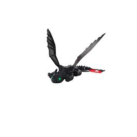Toothless Dragon Cute Cool Design High Texture Exquisite Details Charming Appearance Dinosaur Fans Collectible Home Decorations (Option: Black)